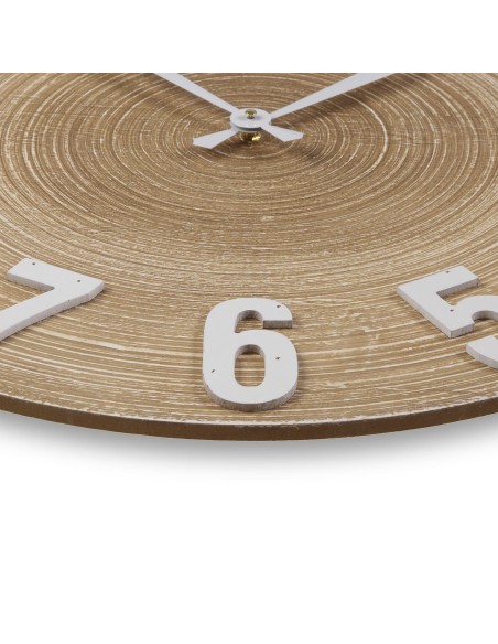 Reloj de pared en madera