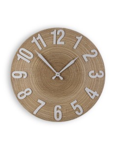 Reloj de pared en madera