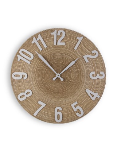 Reloj de pared en madera