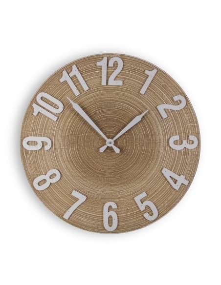 Reloj de pared en madera