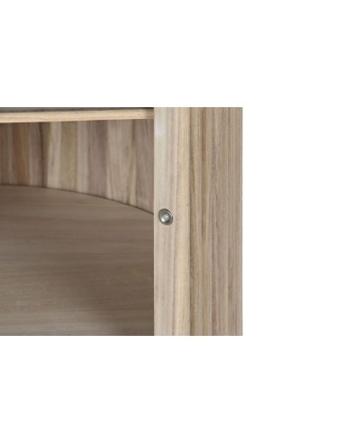 Mesa Redonda en Paulownia con Puerta 120cm