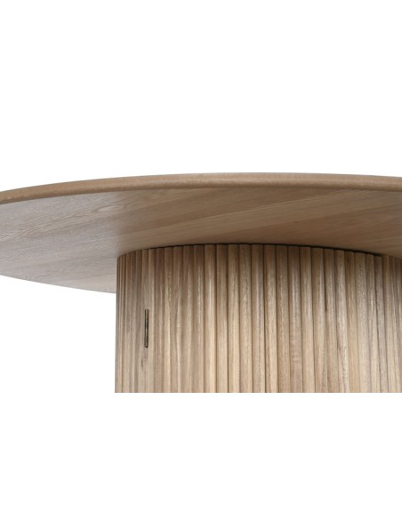 Mesa Redonda en Paulownia con Puerta 120cm