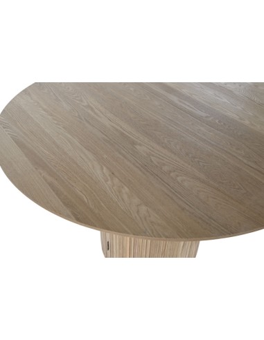 Mesa Redonda en Paulownia con Puerta 120cm
