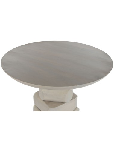 Mesa redonda de Comedor en Mango 100cm