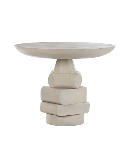 Mesa redonda de Comedor en Mango 100cm