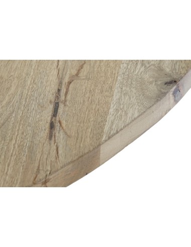 Mesa redonda Mango y Metal negro