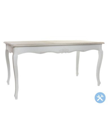 Mesa Comedor Madera Blanca