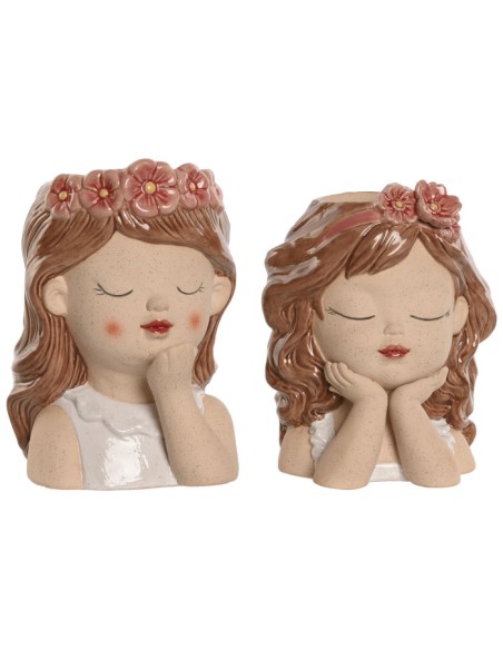 Macetero cerámica chica