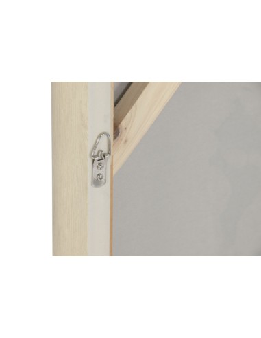 Cuadro en lienzo de flor en relieve