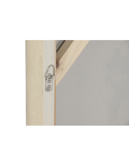 Cuadro en lienzo de flor en relieve