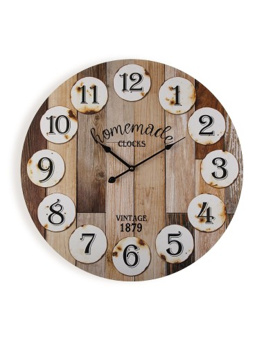 Reloj de pared madera grande