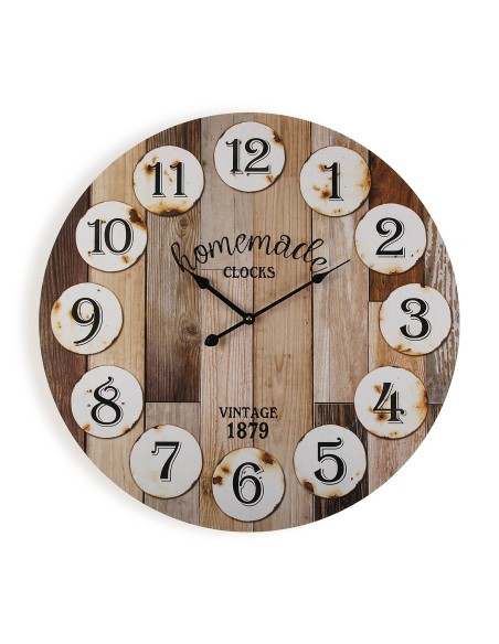 Reloj de pared madera grande