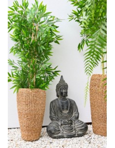 Planta artificial bambú verde 2