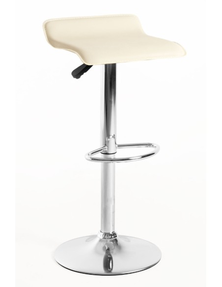 Taburete piel elevable Tom