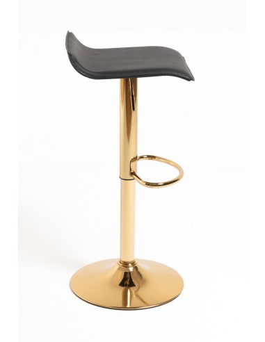 Taburete poli piel elevable Tom Golden
