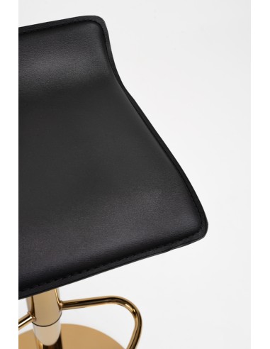 Taburete poli piel elevable Tom Golden
