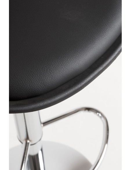 Taburete Tem de polipropileno y poli piel regulable