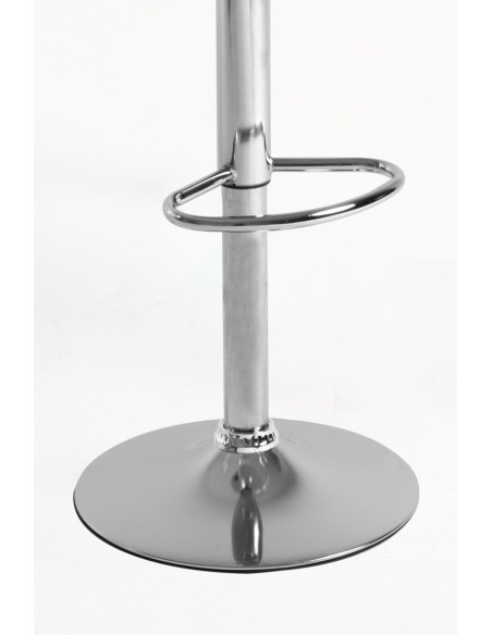 Taburete Tem de polipropileno y poli piel regulable