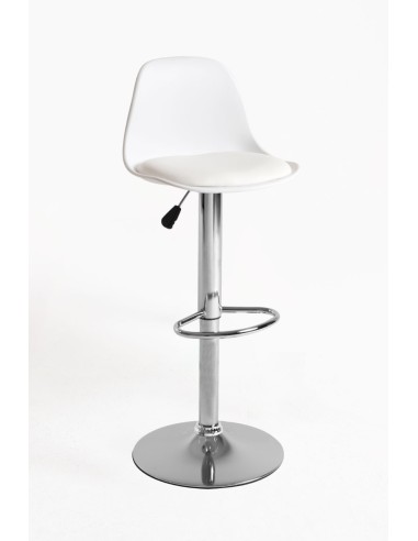 Taburete Tem de polipropileno y poli piel...
