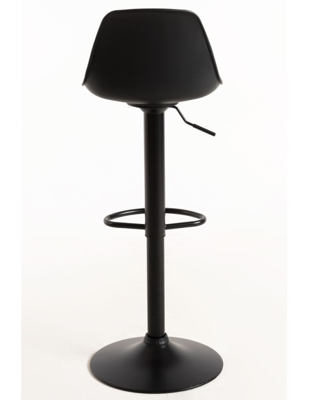 Taburete Tem de polipropileno y poli piel regulable completo