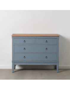 Cómoda Azul Madera de Abeto 2