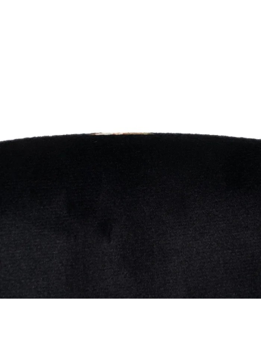 Silla estampado flores y negro