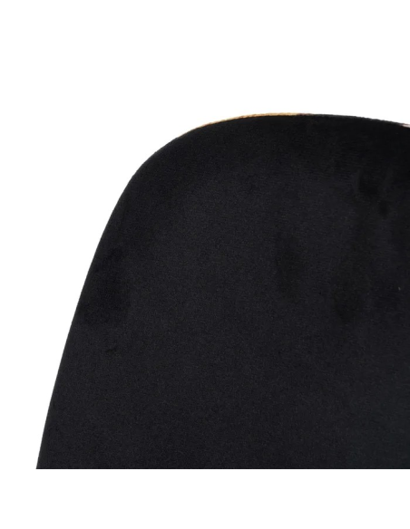 Silla estampado flores y negro