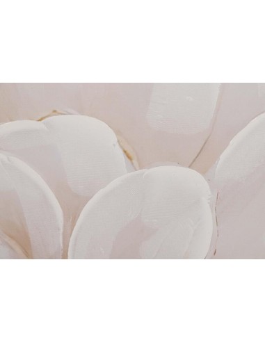 Cuadro Flores Peonias beige