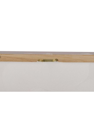 Cuadro Flores Peonias beige