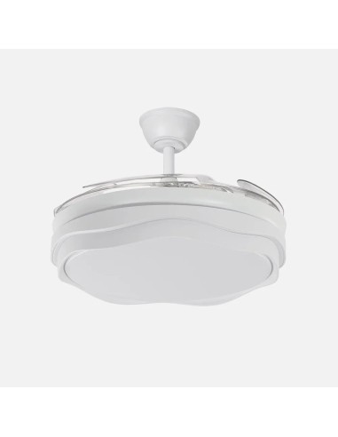 Lampara ventilador nasim blanco