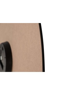 Reloj grande de pared mdf hojas 2