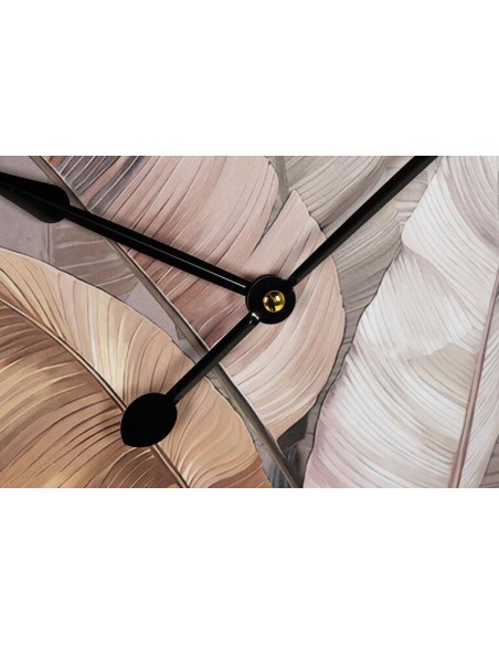 Reloj grande de pared mdf hojas