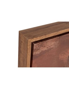 Cuadro mujer con marco de madera 2