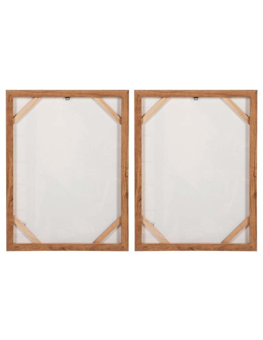 Cuadro mujer con marco de madera