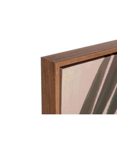 Cuadro lienzo mujer moderna con marco 2