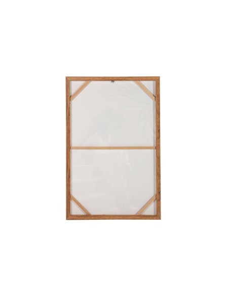 Cuadro de mujer elegante con marco