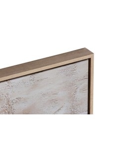 Cuadro tigre con marco madera 2