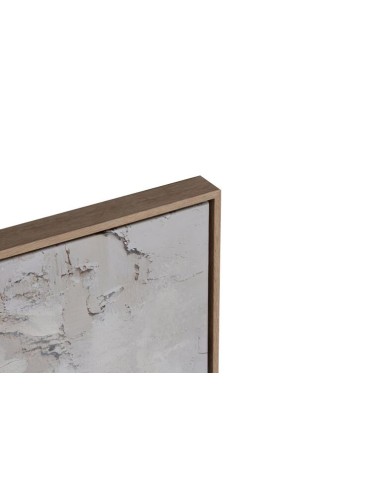 Cuadro león con marco natural