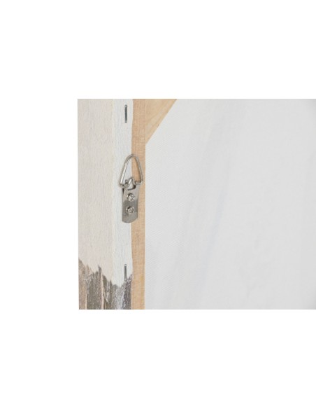 Cuadro de pueblo en lienzo