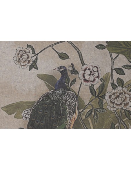 Cuadro en lino de garzas