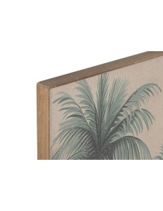 Cuadro en lino de palmeras 2