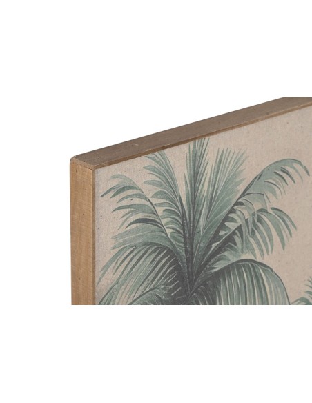 Cuadro en lino de palmeras