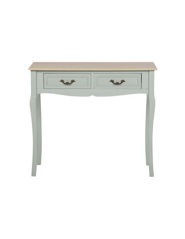 Recibidor 2 cajones gris y madera