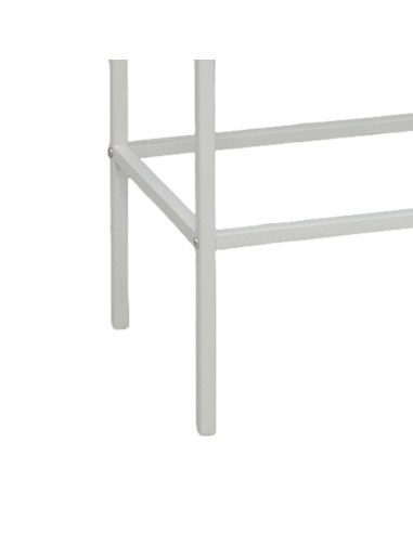 Mueble Recibidor blanco y madera