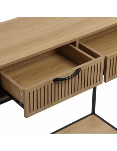 Mueble de entrada Nasville 2 cajones 2