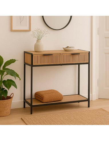 Mueble de entrada Nasville 2 cajones