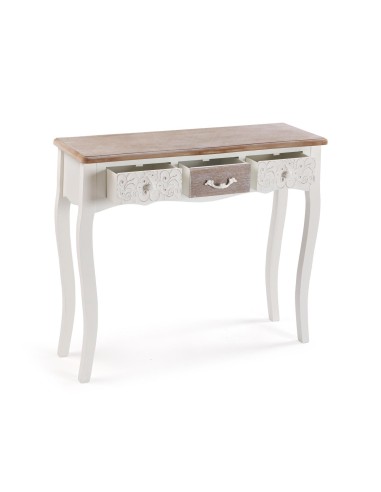 Mueble Recibidor Rustico 3 cajones