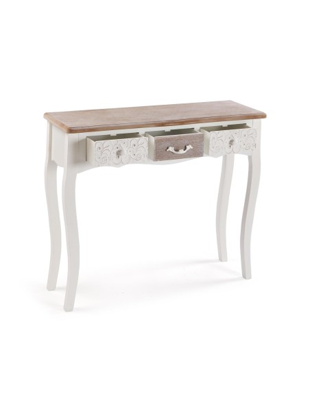 Mueble Recibidor Rustico 3 cajones