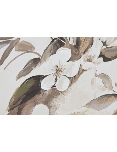 Cuadro en lienzo de jarrones con flores