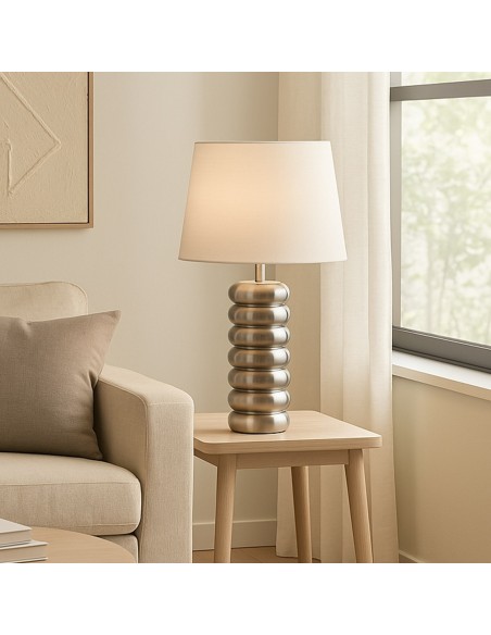 Lampara de Sobremesa Tarko plata